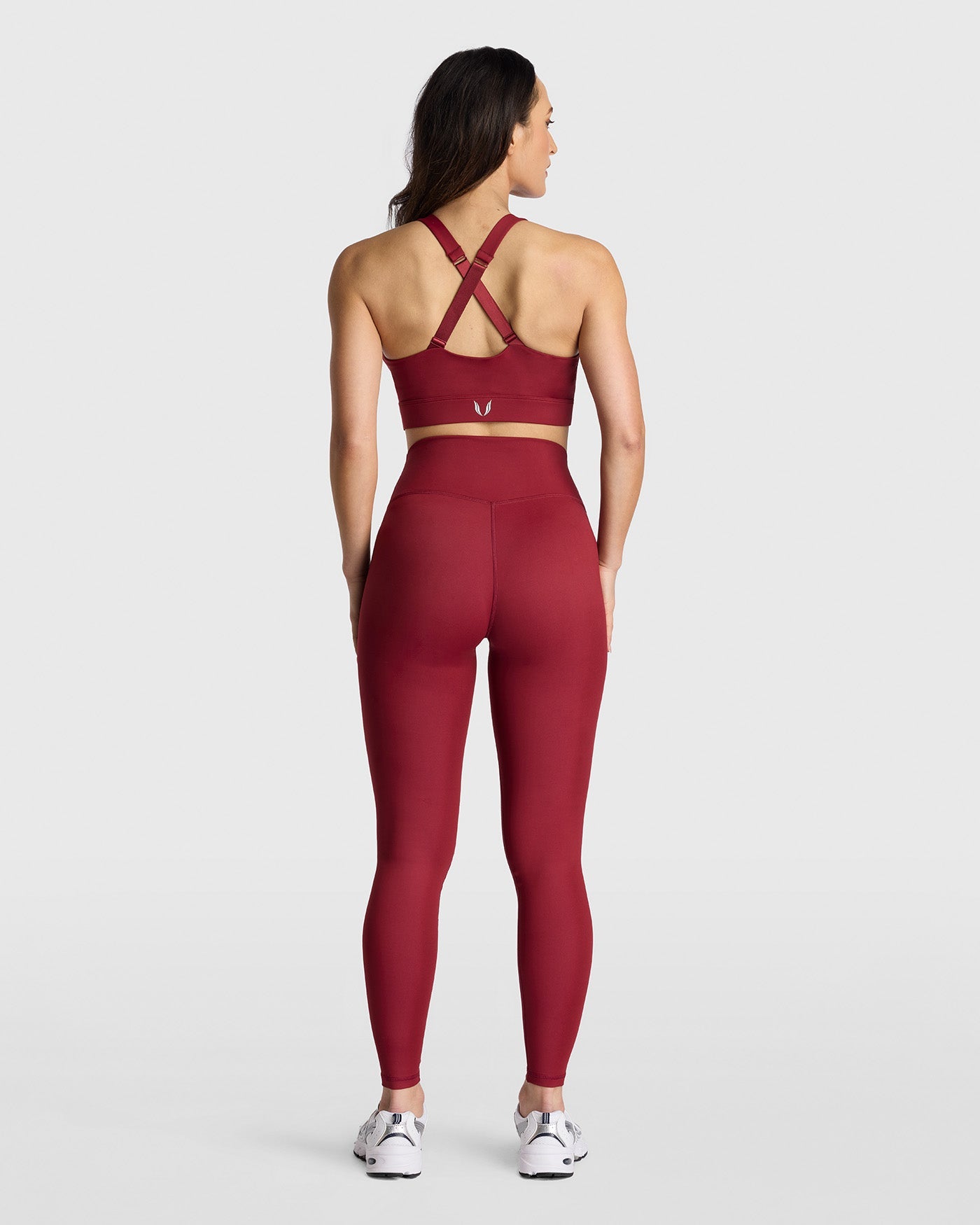 Dena Recycled Leggings - Bordeaux Rood