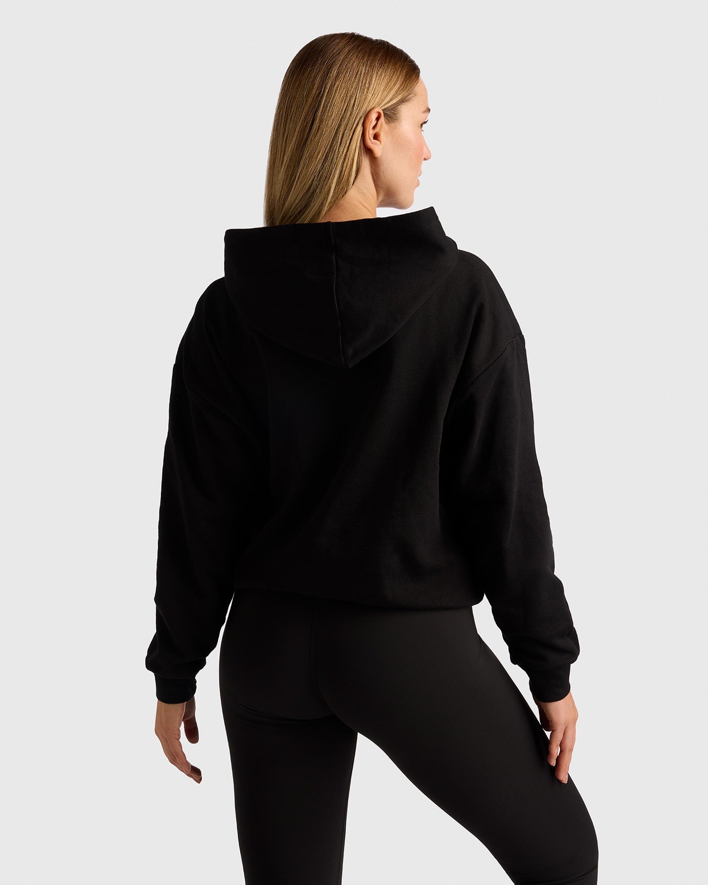 Essential Zip-Up Hoodie - Zwart