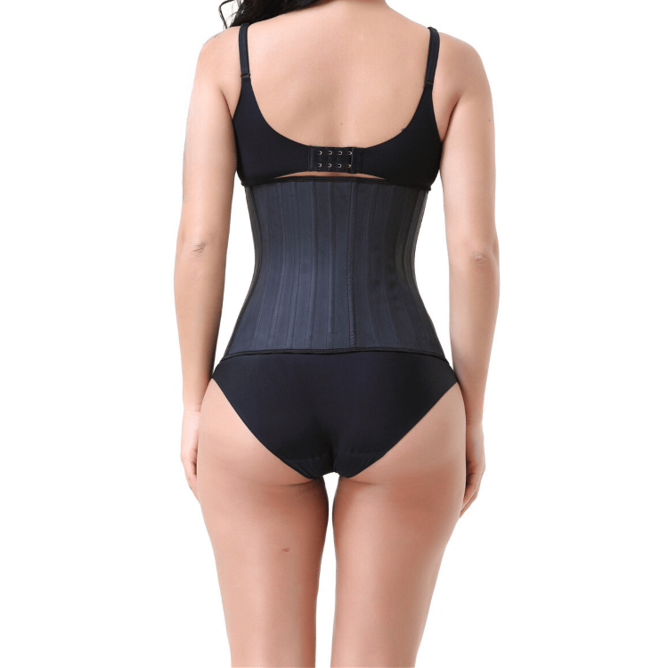 Latex Waist Trainer Corset met 3 rijen haakjes