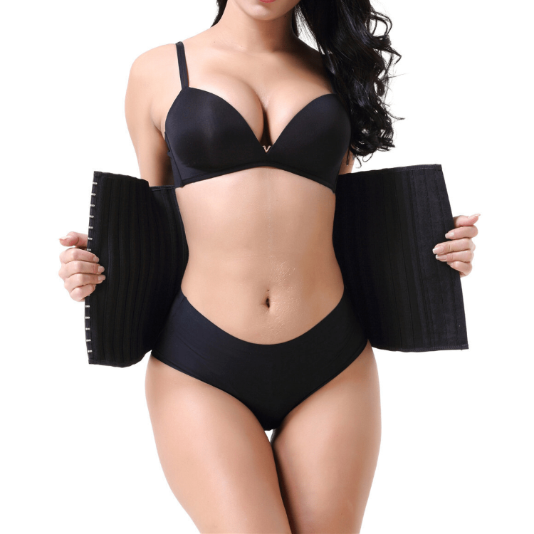 Latex Waist Trainer Corset met 3 rijen haakjes